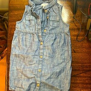 Old Navy Light Blue Jean Dress
